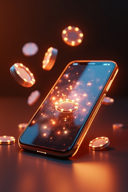 Smartphone mit GT Bet Casino-App